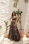 Florence By Alizeh Georgette Printed Readymade Lehengas Suppliers In India